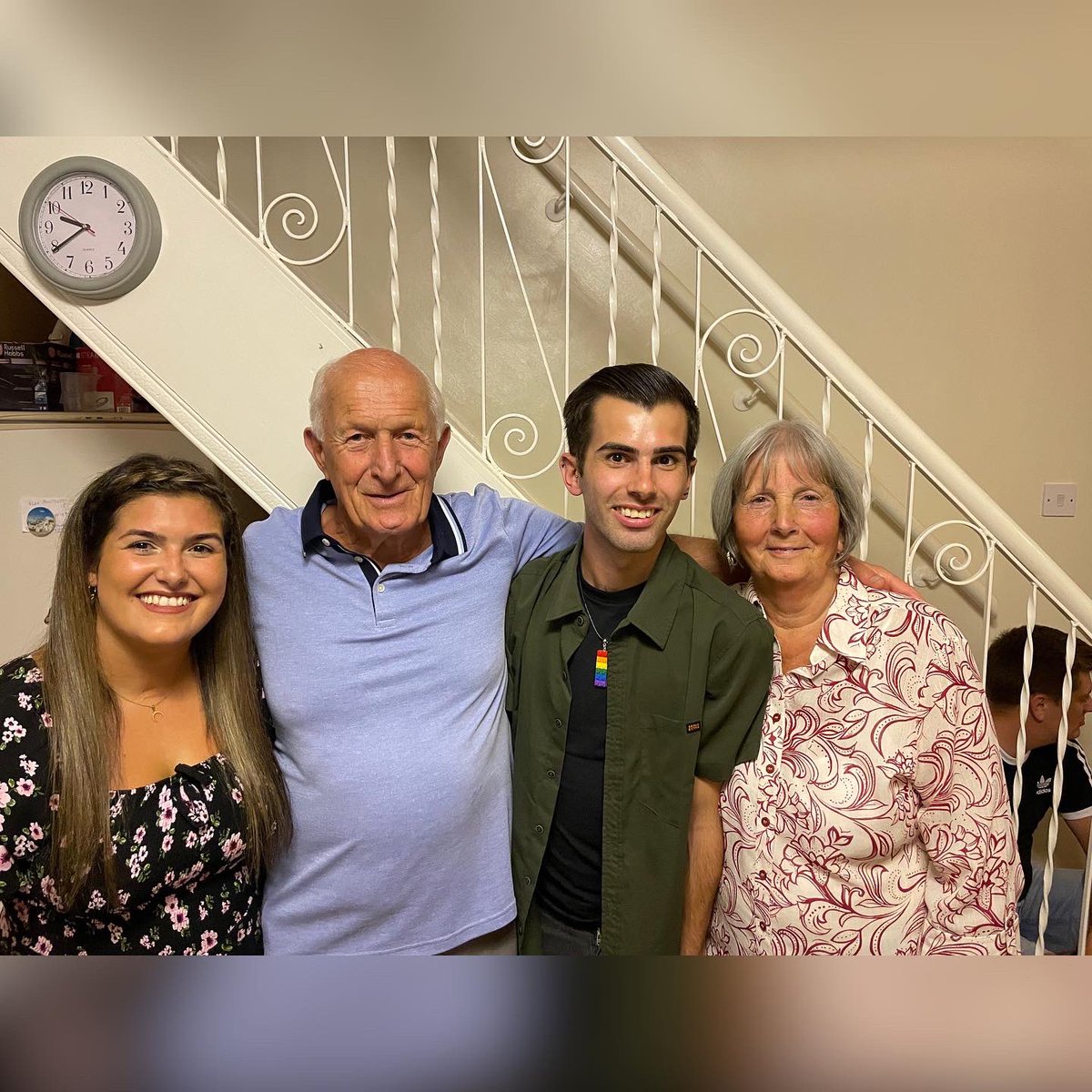 ScottieLewis97's tweet photo. Had a lovely time last night celebrating my grandmothers 80th, and itβs was lovely to catch up with the fam at the same time β€οΈπ₯°#Gay #gay25 #belatedparty #gaywales #Familynight #80thbirthday #family #party #enjoyfamilytime
#celerbration #familytime #familynignt #gaywelsh https://t.co/mNmDG3HFwq