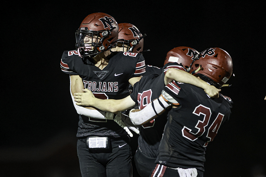 vid3design's tweet photo. A hope. A prayer. A fumble. A kick that would have been good from 15 yards further back. What a great way to start the season @NewPragueFB! https://t.co/3zVq9TBRfn