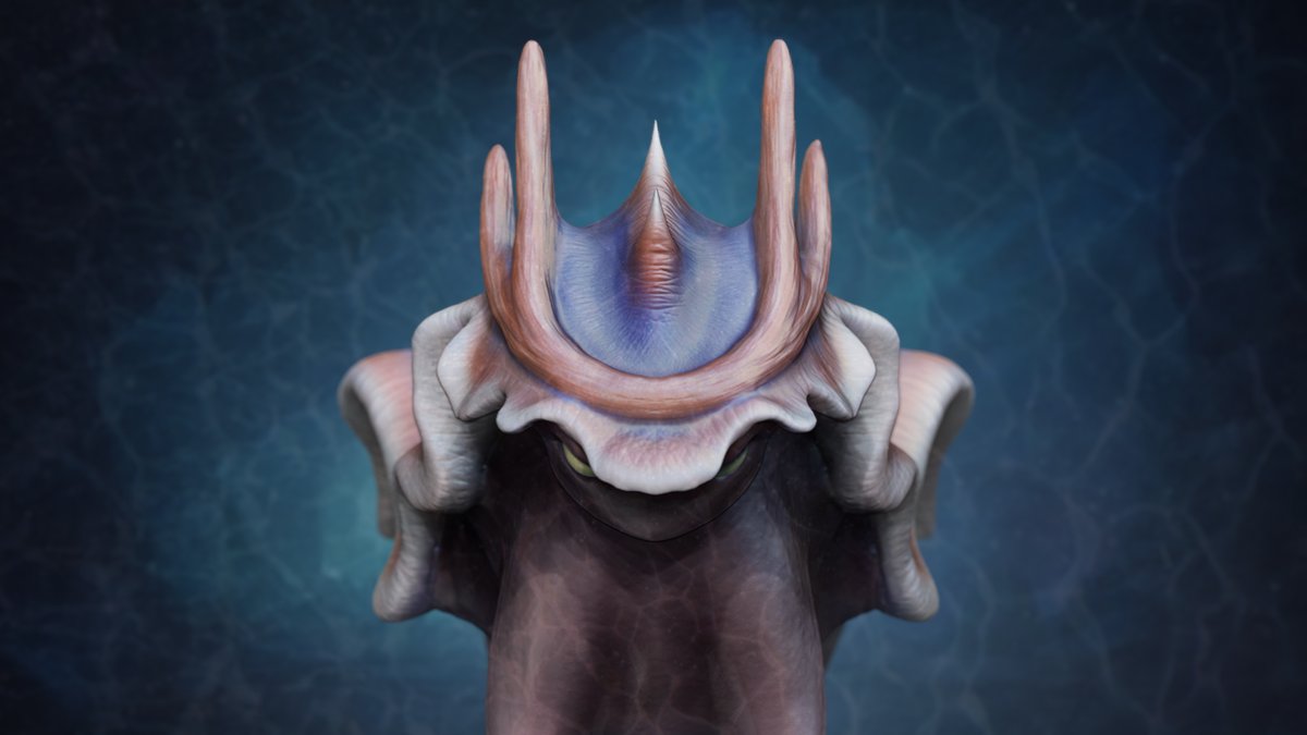 Pauly6212's tweet photo. Definitivamente, con este trabajo, he acabado el máster. Criatura modelada con #Zbrush https://t.co/aQydd4kX7n