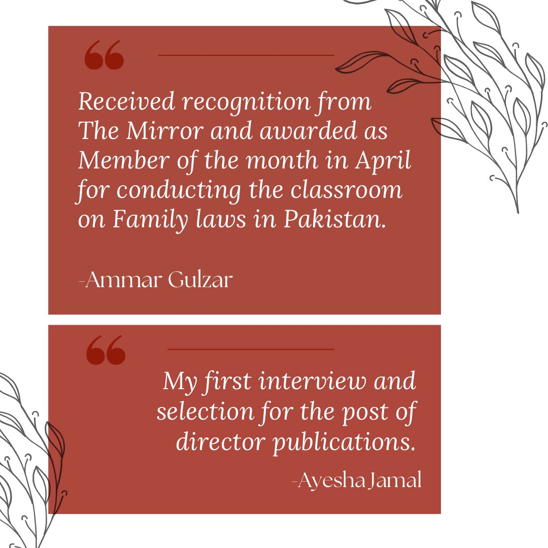 TheMirrorPk's tweet photo. As a trip towards The Mirror’s end, let’s hear it from our alumni and members about their most vivid memory from their time at The Mirror.

We loved reading your responses, everyone ✨ https://t.co/YlnBdRxfg0