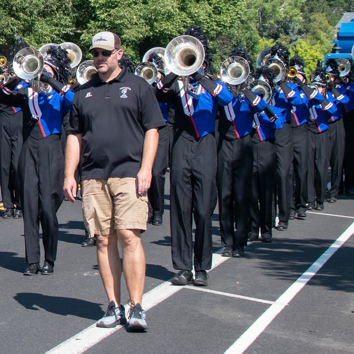 Don't miss your #CHSMarchingWarriors at the Louisville Labor Day Parade on Monday, Sept 5 at 10am on Main Street! #LafayetteColorado #LouisvilleColorado