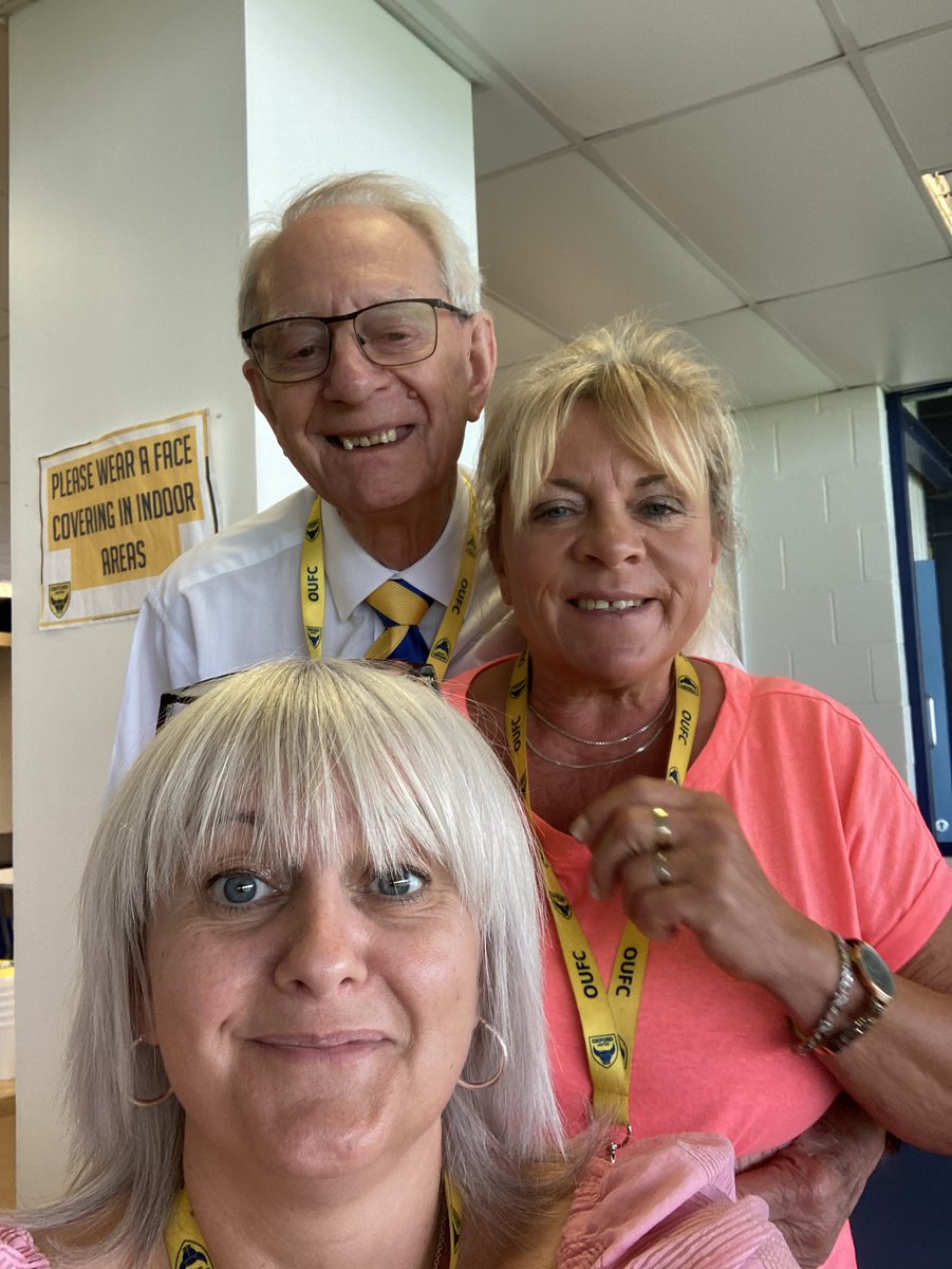 Annmarietealady's tweet photo. A win for @OUFCOfficial and another fun day spent with my football family xx #OUFCFamily #oufc https://t.co/a4B0uladaB