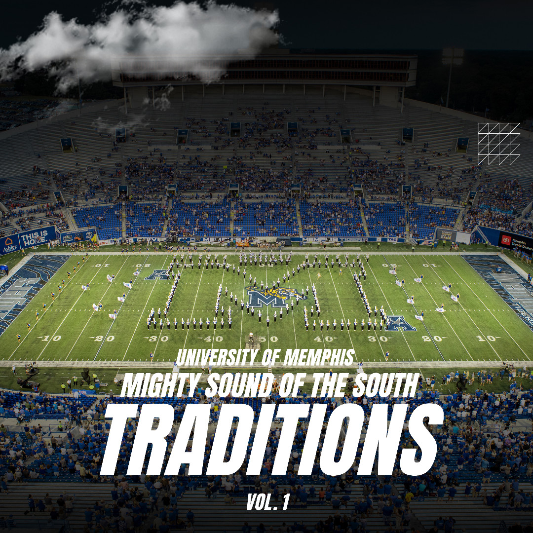 MSSMemphis's tweet photo. Headed to the game, or firing up the grill?!? Get ready for kick-off and listen to our Traditions Vol. 1 featuring all your game day favorites. Available on most streaming services. #MightySound #YeaBand #ALLIN #ScheidtSchool #ThisIsMemphis #GoTigersGo https://t.co/l5bj5bNd7T