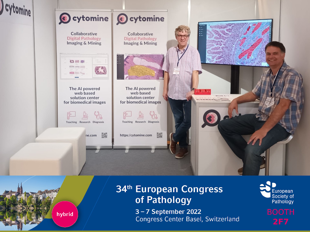 Almost ready for @esp_congress in Basel.
▶️Come meet us at booth 2F7. 
#ecp2022basel #DigitalPathology #pathology #aiinhealthcare
esp-congress.org