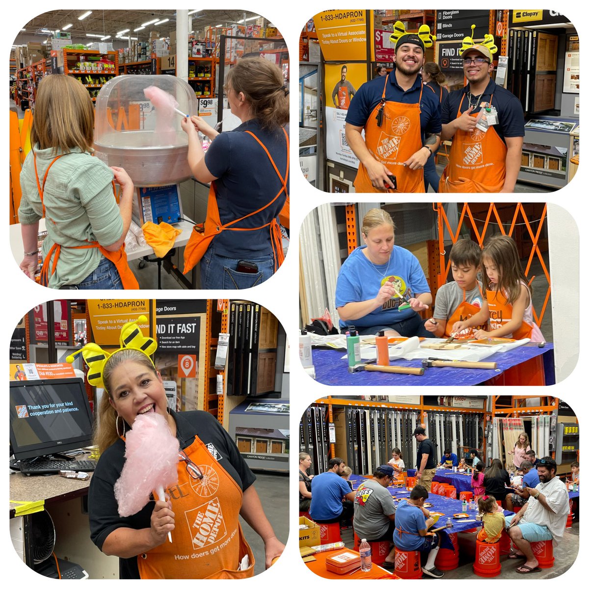 CorpusAmy's tweet photo. Home Services Event w/Kids Workshop at 6564 today! Thank you for your help @_Elisa_Cabrera @krv237 & to my D24 associates Stephanie&Ashley for their amazing painting skills! #plantingseeds #THD6554 @elizondo_iii @smitty04 @angelso67742352 @lisa_garcia6564 @BrendanMcDowel9 https://t.co/ETLG7usoP4