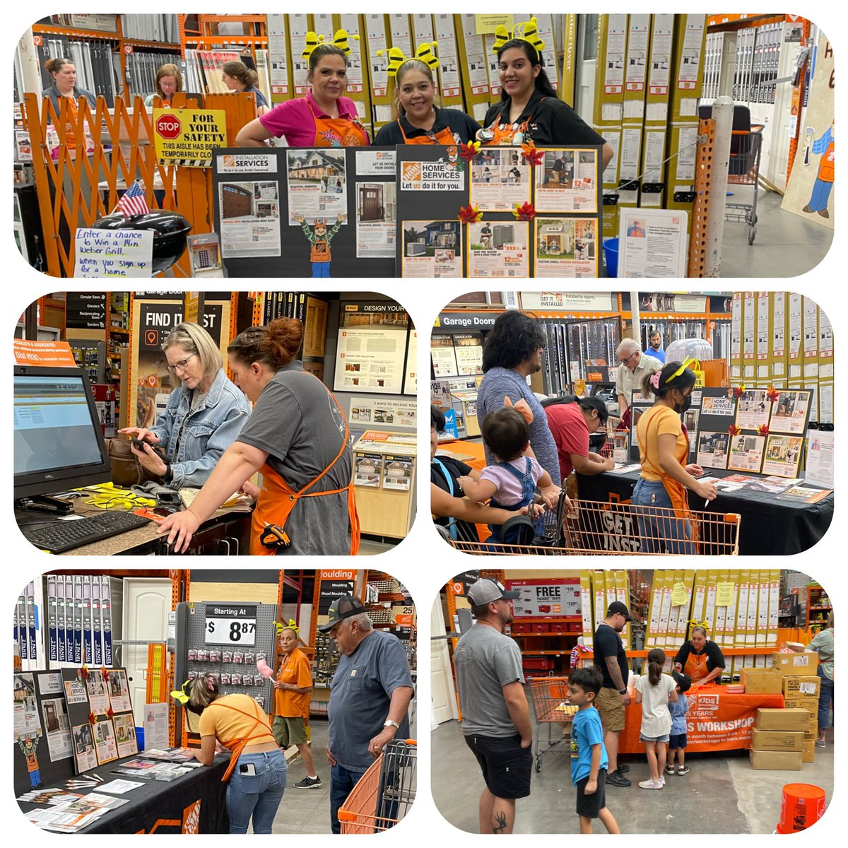 CorpusAmy's tweet photo. Home Services Event w/Kids Workshop at 6564 today! Thank you for your help @_Elisa_Cabrera @krv237 & to my D24 associates Stephanie&Ashley for their amazing painting skills! #plantingseeds #THD6554 @elizondo_iii @smitty04 @angelso67742352 @lisa_garcia6564 @BrendanMcDowel9 https://t.co/ETLG7usoP4