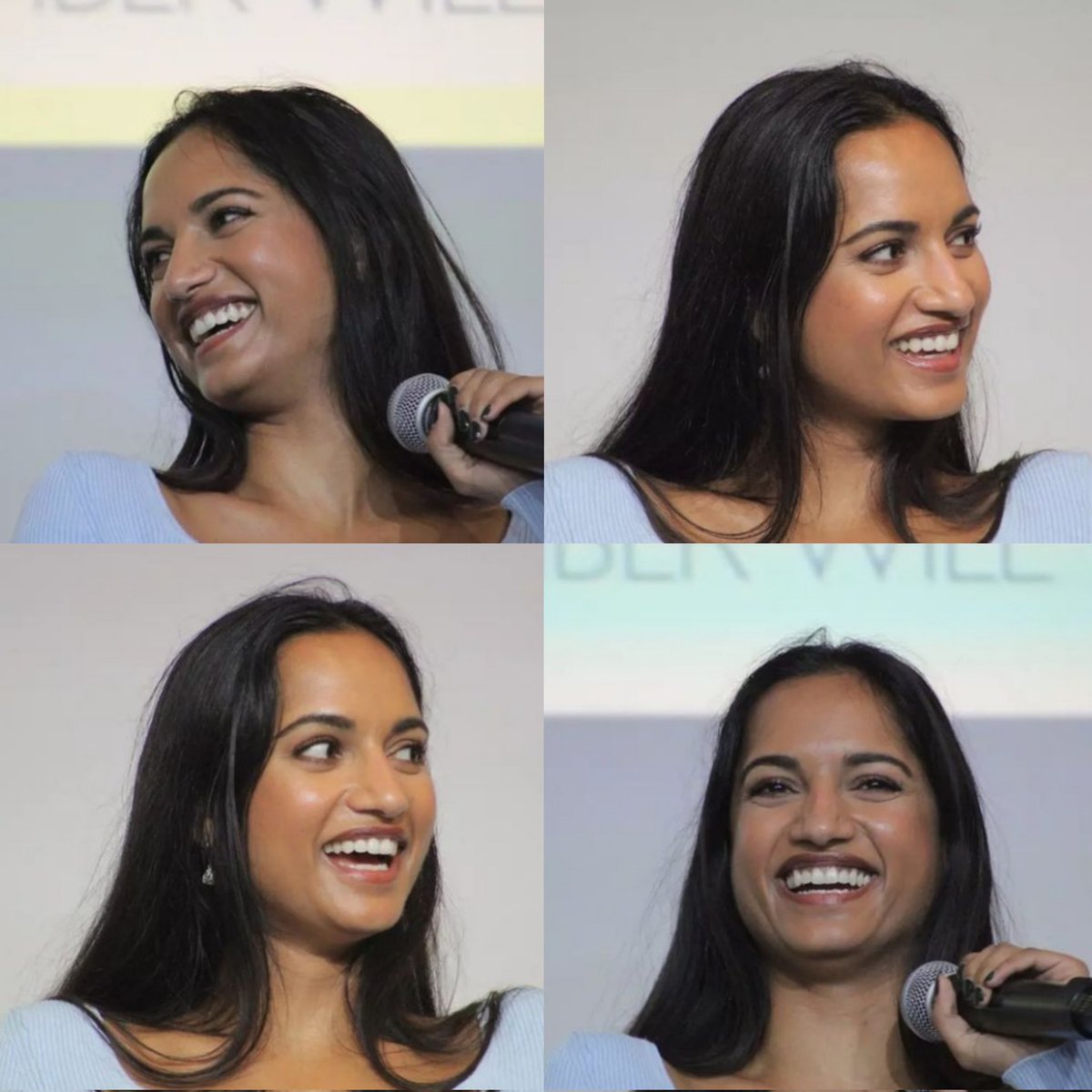 amita has the most charming smile of all