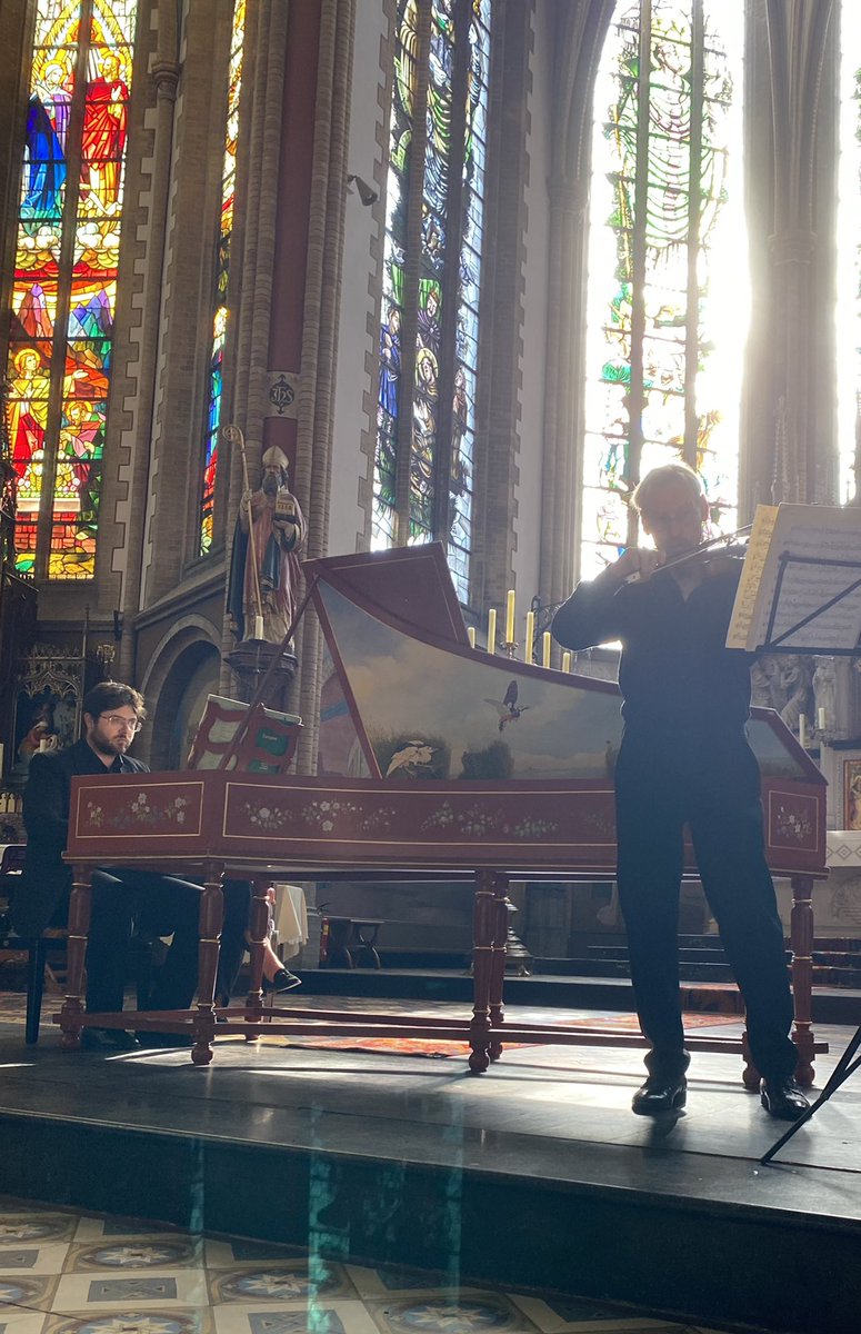 Barend_Wassink's tweet photo. Prachtig klavecimbel en viool. Wat een virtuositeit … vanavond en morgen nog véél meer #Bach in #Zieuwent. 

Kaarten via @PaaspopKlassiek. https://t.co/V2mTE99q1h