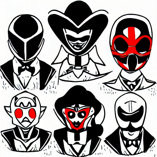 「呪文:"Masked Rider"#stablediffusion 」|薮原圭人のイラスト