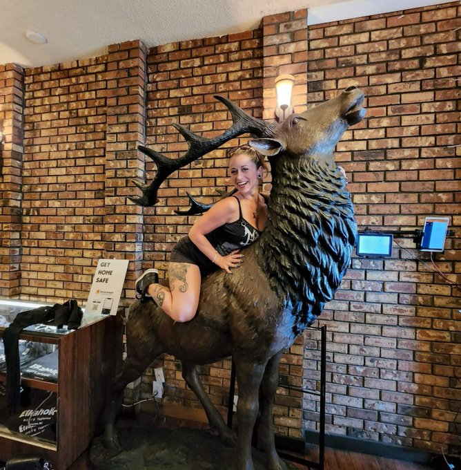 Riding the wildlife 😆 https://t.co/t5hJsPMI3E<a href="/tag/harrypotter"class="tags"><span>#harrypotter</span></a>