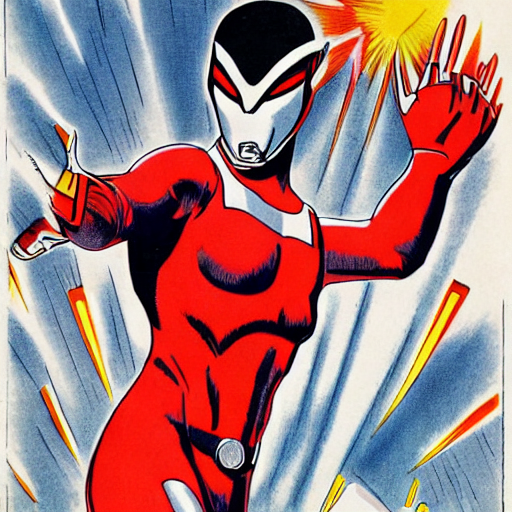 「呪文: "Ultraman"#stablediffusion 」|薮原圭人のイラスト