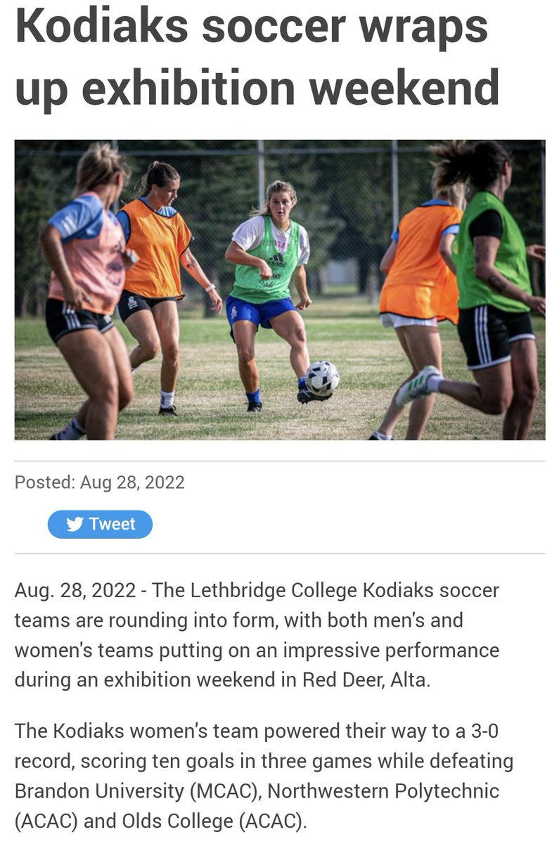 We're coming out of pre-season and I'm just so grateful for the opportunity to play with the Kodiaks this season. With teaching and grad school it'll be busy, but I can't wait to see what these next two months look like! 🐻⚽🐻⚽🐻