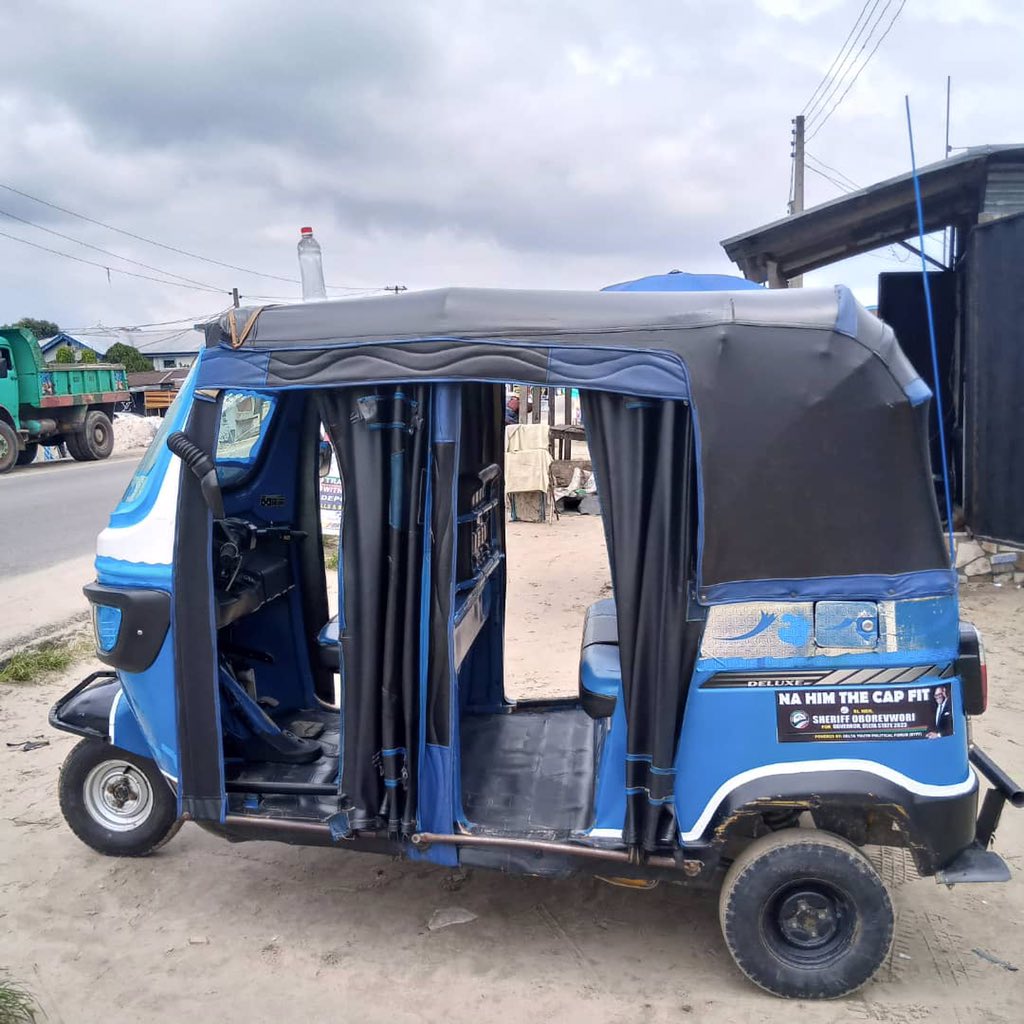 PropertyCalls's tweet photo. Tricycle (KEKE) FOR SALE
call-07068326772
Warri Deal FAST RUSH π₯π₯
- Perfect working condition
- Location Osubi
- Price 900k Slightly negotiable
Buy & Drive
#WarriTwitterCommunity #PropertyCalls #PeterObi https://t.co/zIO84zj7dz