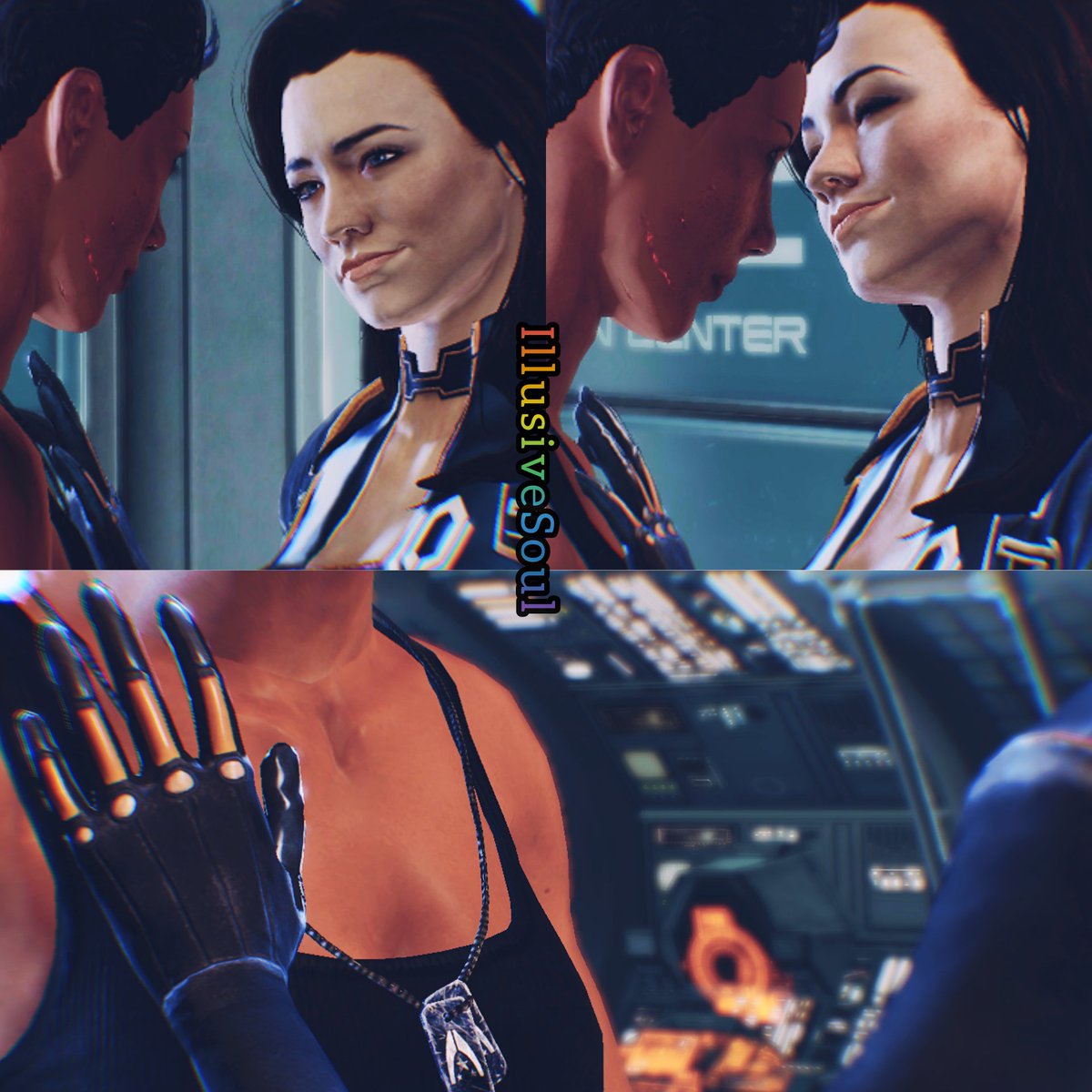 Illusive_s0ul's tweet photo. "Oh, pardon me, Commander"
#shiranda #shawson #shepardxmiranda #mirandalawson https://t.co/wC8LI33DAR