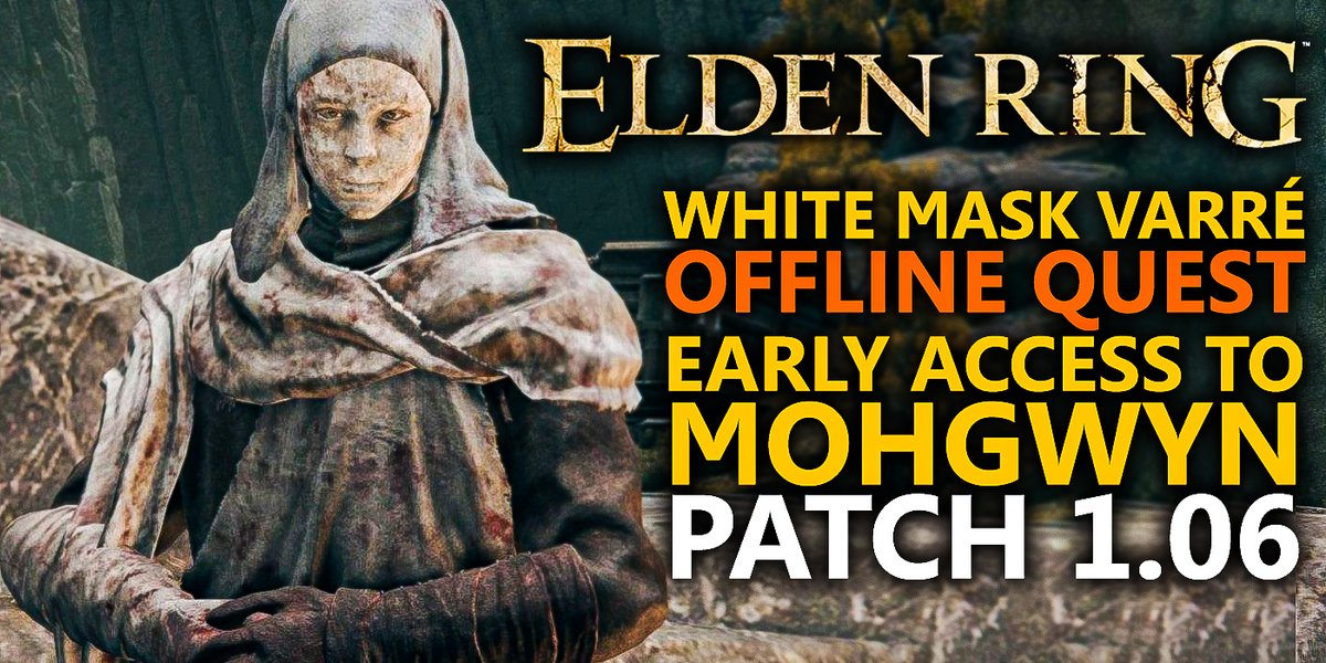 irprophet_'s tweet photo. Elden Ring White Mask Varre Quest Offline Patch 1.06
https://t.co/WUQSM3qnuD

#sekiro #darksouls #fire343 #fortnite #TheLastofUsPartI #warzone #Callofdutymobile #gaming #game #eldenring #guide #youtbe #roblox https://t.co/cfbB6EhJHK