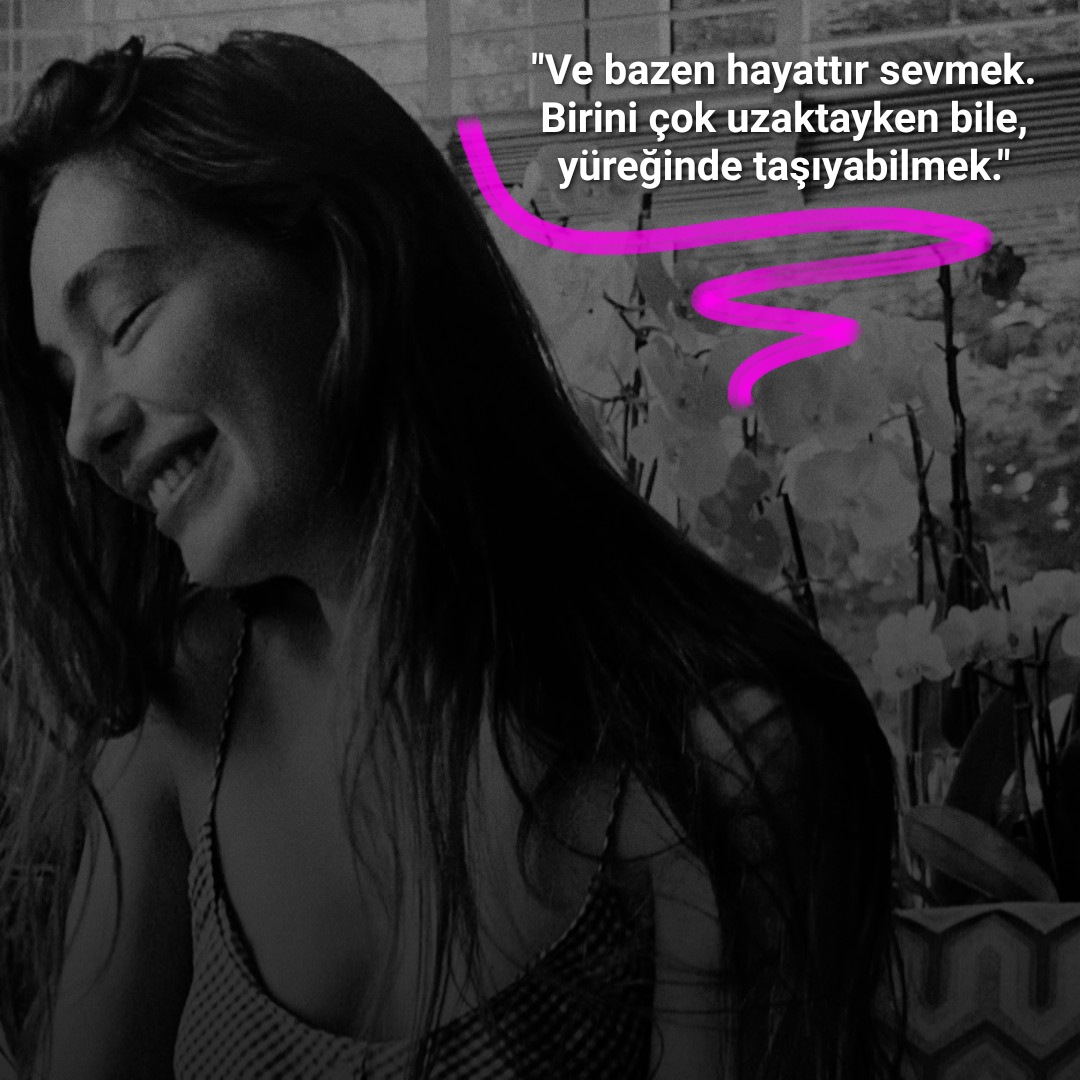 MelekProje's tweet photo. - ve bazen hayattır sevmek. birini çok uzaktayken bile, yüreğinde taşıyabilmek. 💗 https://t.co/SKRB8ETddZ