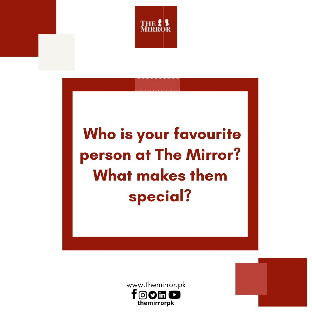 TheMirrorPk's tweet photo. As a trip towards The Mirror’s end, let’s hear it from our alumni and members in terms of what they love most about The Mirror.

We loved reading your responses, everyone ✨ https://t.co/UnRx7KgieM