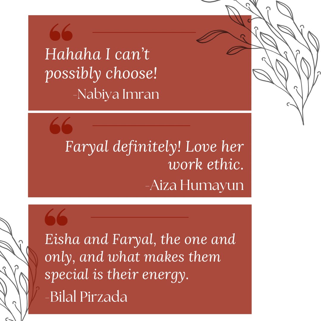 TheMirrorPk's tweet photo. As a trip towards The Mirror’s end, let’s hear it from our alumni and members in terms of what they love most about The Mirror.

We loved reading your responses, everyone ✨ https://t.co/UnRx7KgieM