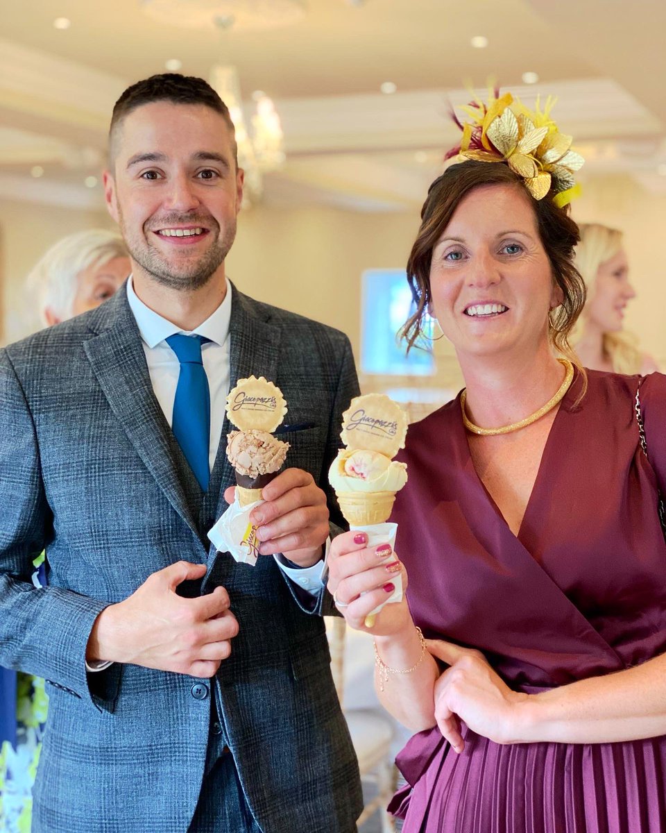 Giacopazzis's tweet photo. Friendly faces at weddings…we love that feeling when we recognise a guest or two including these few 🥰 #saturday #weddingfever #friendlyface #hello #captureamoment #gelatocart #icecream #icecreamsmiles #giacopazzisgelato #giacopazzisofeyemouth https://t.co/V6uzOovouj