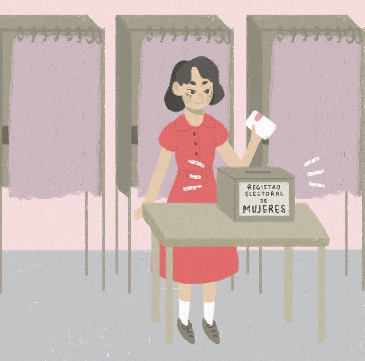 leclubdete's tweet photo. ¿Sabías que el 04 de septiembre de 1952 las mujeres votaron por primera vez en una elección presidencial?
¡Mañana haremos nuevamente historia!
#Apruebo https://t.co/j2CvwnAi00