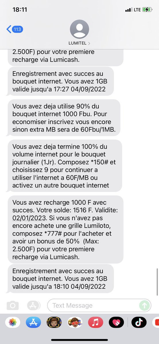 Seriously aba boss dufise mu Burundi ikibazo ca internet ntaco barabona pour qu’ils investissent muraya mashirahamwe yacu😭ugire kugira connexion mbi bace bayafyeta par second😭ibaze activer 3 fois ds une hr uriko ukoresha wtsp gusa😫 <a href="/lumitel_burundi/">Lumitel Burundi</a> <a href="/EconetBurundi/">Econet Wireless</a> turarusheee😭