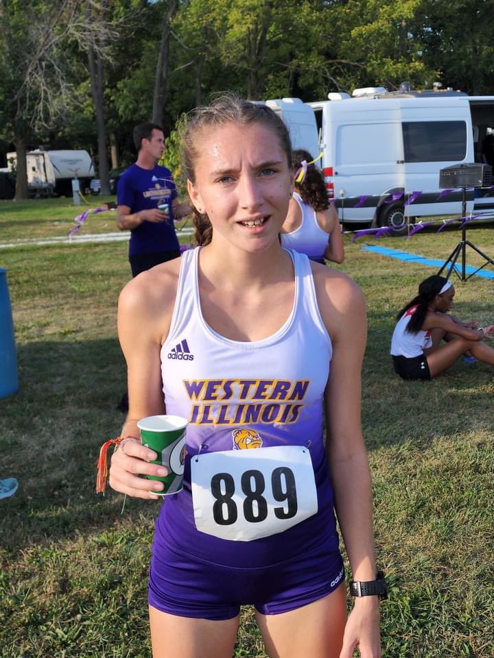 Off to a good start at Western! 7th of 19 runners. WIU Freshman <a href="/Kayden06240253/">Kayden</a> <a href="/LenNovara/">MHS Red Devils</a> <a href="/MurphysboroXC/">MurphysboroXC</a> <a href="/WIUAthletics/">Western Illinois Leathernecks</a>