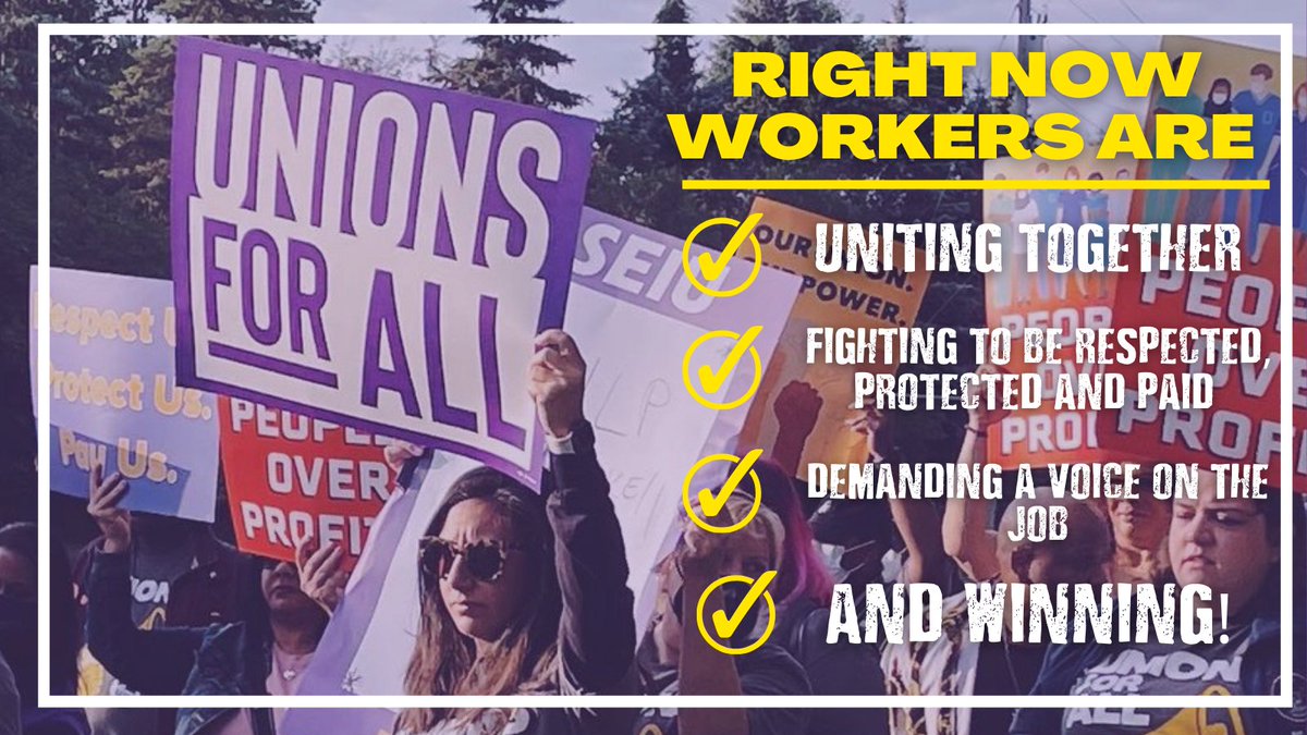 SEIU's tweet photo. The movement for #UnionsForAll continues to grow! Join us and demand a voice at work: https://t.co/C43GkT5r5q https://t.co/aO39IDMXYL