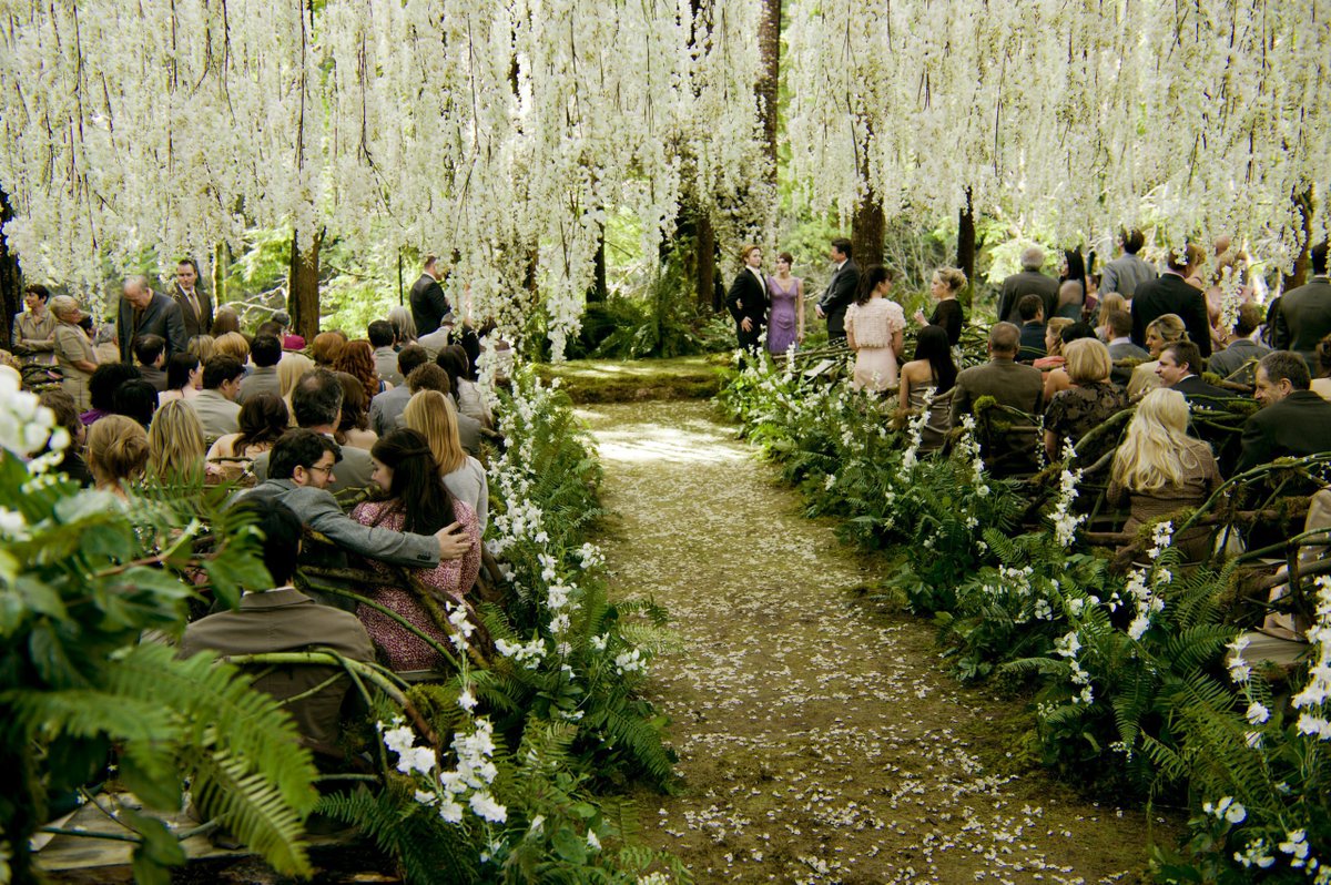 twilightreborn's tweet image. if my wedding doesn't look like this, then i don't want it
