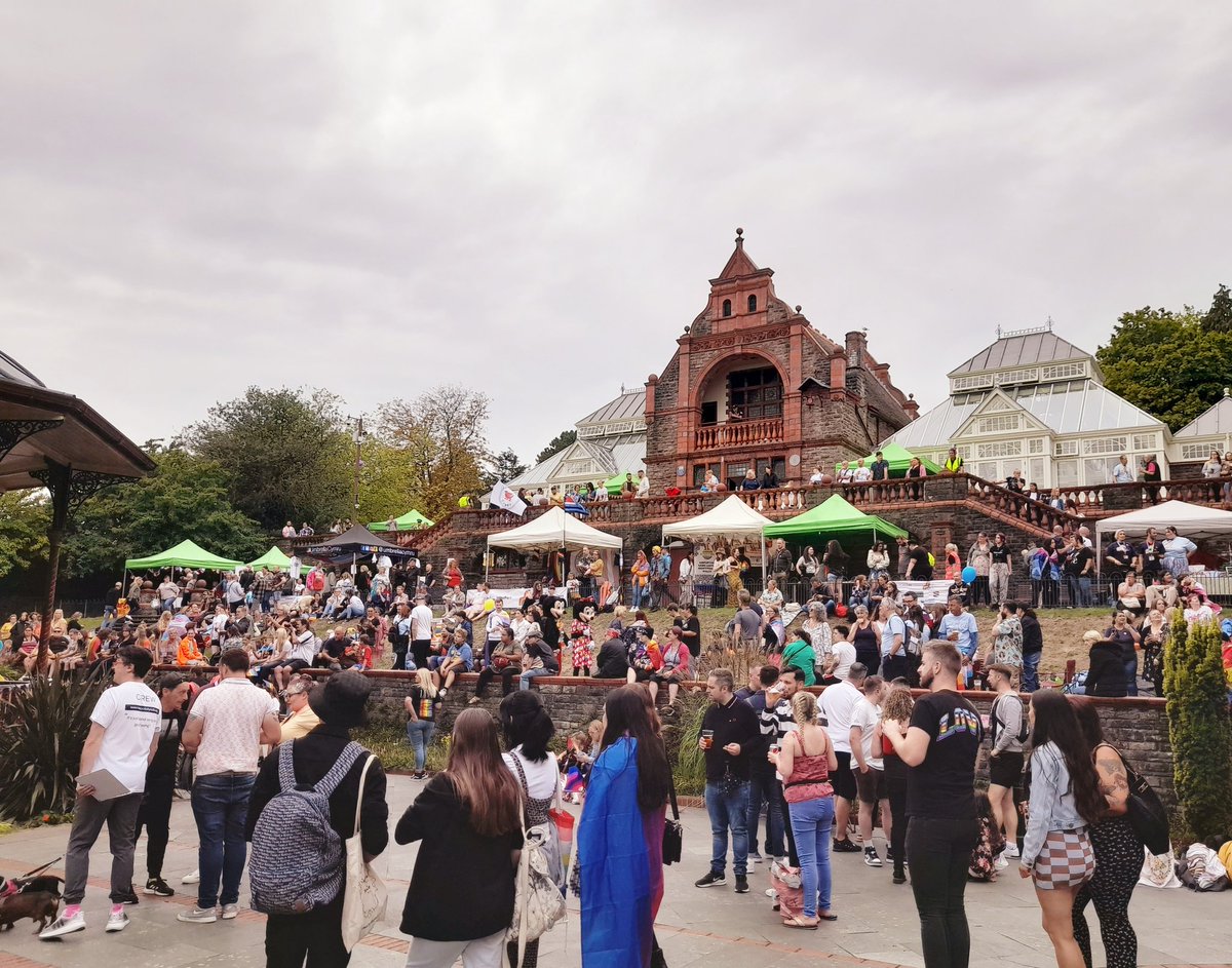 Great event today at Belle Vue Park with <a href="/PrideinthePort/">Pride in the Port</a>. Amazing atmosphere. Well done everyone.