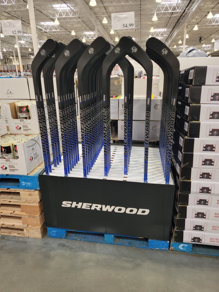 The Caper Crews' official stick supplier came through with a fresh delivery just in time for the season.
