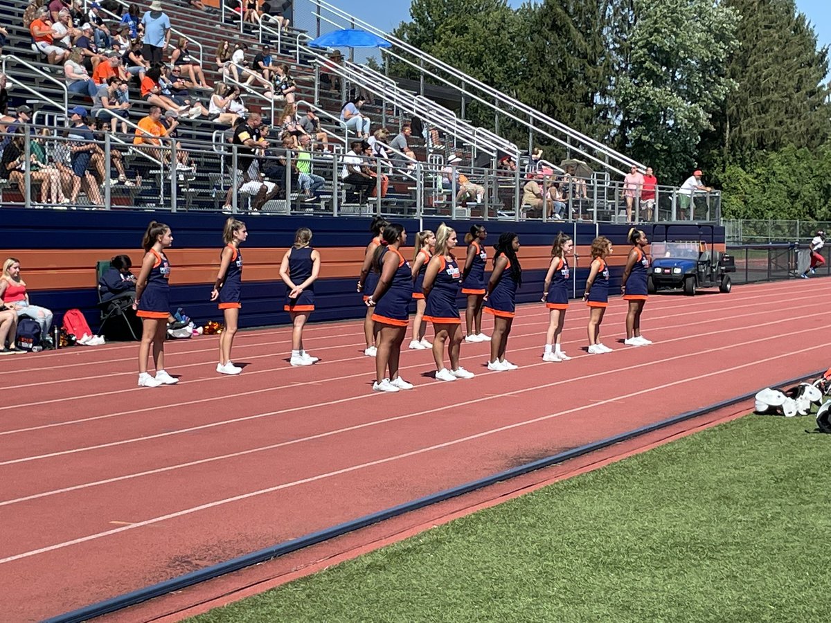 Great day for some jv 🏈 and our <a href="/PoolCheer/">Liverpool Warriors Cheer</a> team in the first scrimmage of the year!