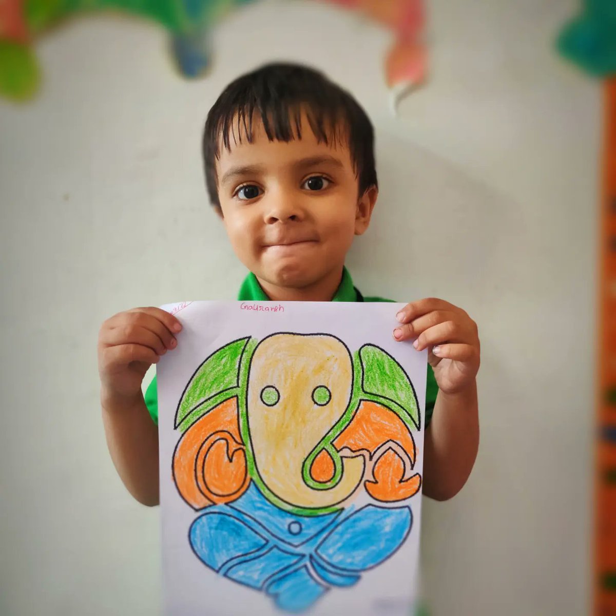 dwps_orai's tweet photo. A festival builds group cohesiveness, brings people together, breaks the monotony of routine, and energizes the body, mind, and spirit.

Drawing and colouring of lord Ganesha was held on 31/08/22

#ganeshchturthi
#colourfulactivity #colourfulfestival #lordganesha #gannubaba https://t.co/5O8tTxKJPP