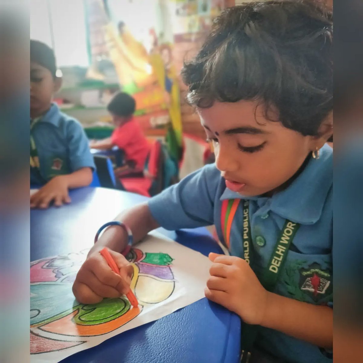 dwps_orai's tweet photo. A festival builds group cohesiveness, brings people together, breaks the monotony of routine, and energizes the body, mind, and spirit.

Drawing and colouring of lord Ganesha was held on 31/08/22

#ganeshchturthi
#colourfulactivity #colourfulfestival #lordganesha #gannubaba https://t.co/5O8tTxKJPP