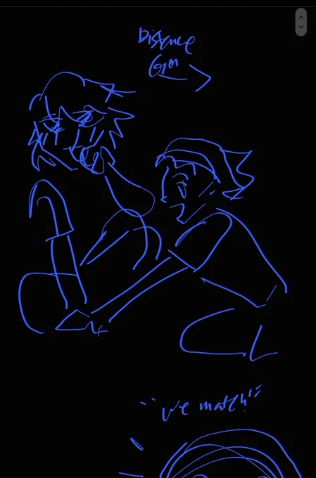 notes app drawing ideas but i have no time OTL.. 