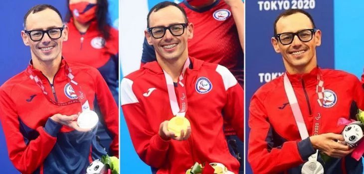 Un día como hoy se cerraba Los juegos de tokio  2020 🇯🇵 cómo triple medallita Paralimpico … gracias diosito