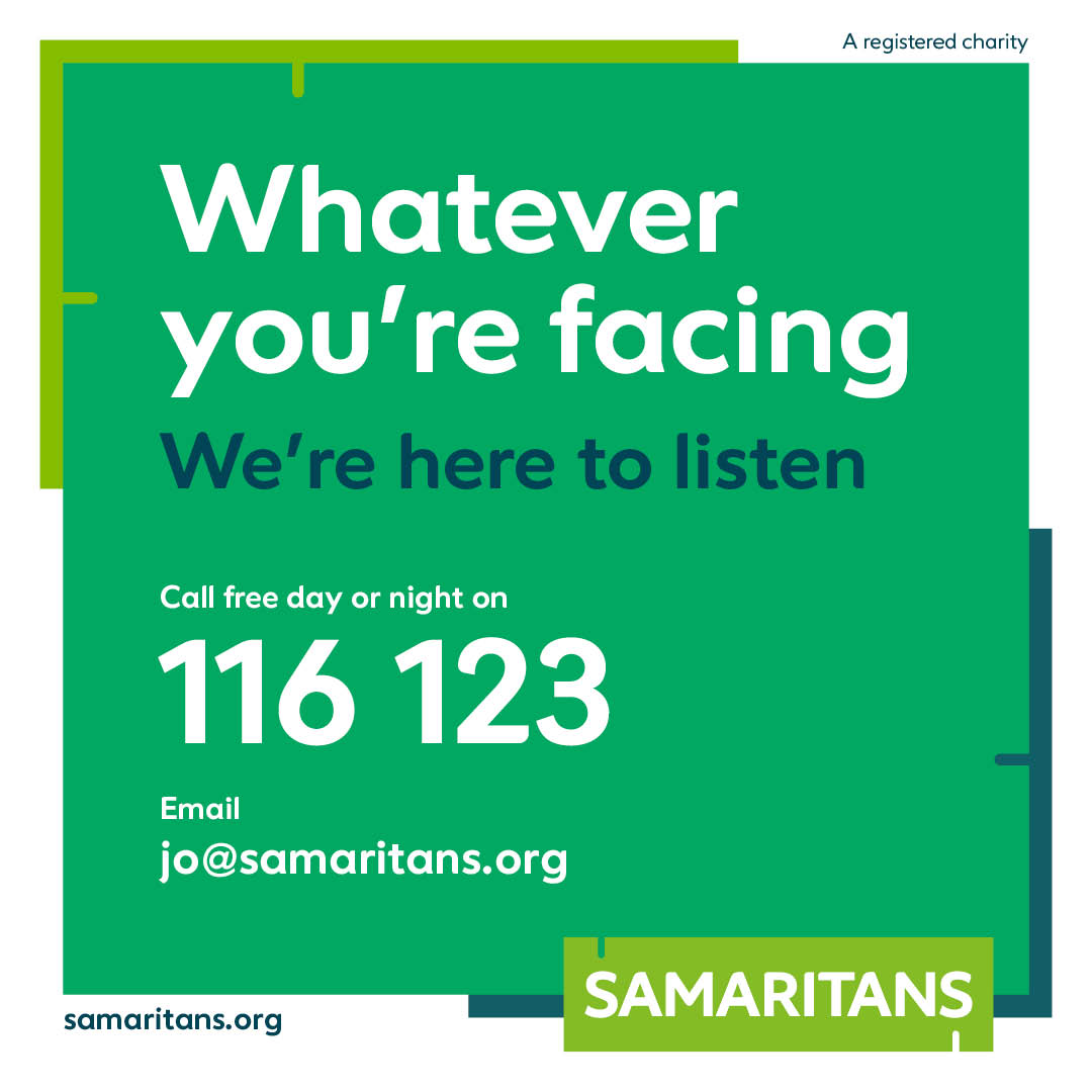 SamaritansScot's tweet photo. Ahead of #WorldSuicidePreventionDay on Saturday 10 September, we are going to be busting some myths around suicide. First up 👇 

❌ Myth: You can only call Samaritans if you’re suicidal .

✅ Fact: Samaritans are here, day or night, for anyone who needs to talk. https://t.co/7EBXNyvPVz