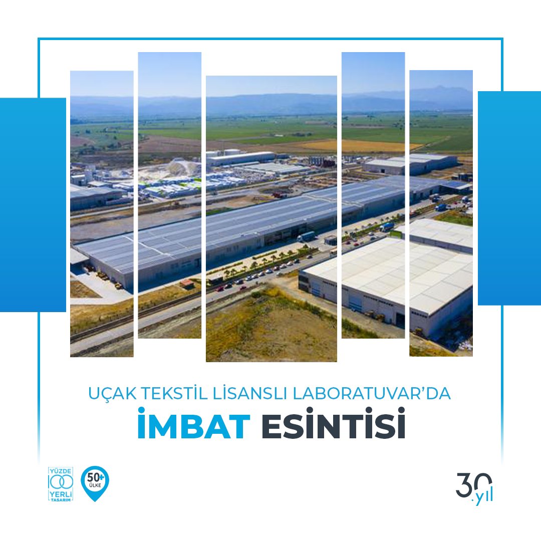 imbathvacr's tweet photo. Hassas kontrollü klimamız ile Aydın Uçak Tekstil Lisanslı Laboratuvar’da #İmbat imzası var!
#hvacr #hvac #hvacsystem #hassaskontrollüklima #closecontrol #airconditioners #klima #soğutma #30yıl #originaldesign #yerliüretim #yüksekverim #yerlitasarım https://t.co/IO3TMRDxSG