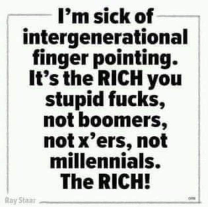 All of the problems plaguing our country can be plausibly blamed on rich old men, old religions, and Citizens United.