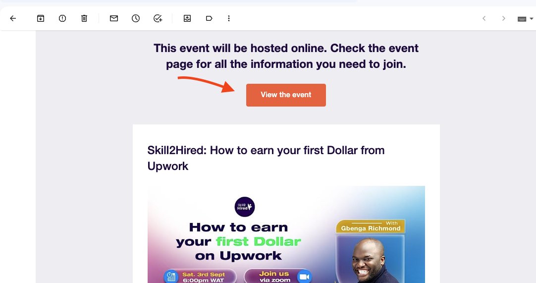 skill2hired's tweet photo. The webinar starts in 30 minutes. If you got a ticket, you can join zoom by going into your email and clicking on "view event".

If you didn't get a ticket, you can join us on YouTube:

https://t.co/rPzDwzYSWz

See you soon! https://t.co/J9Rpd5j6qr