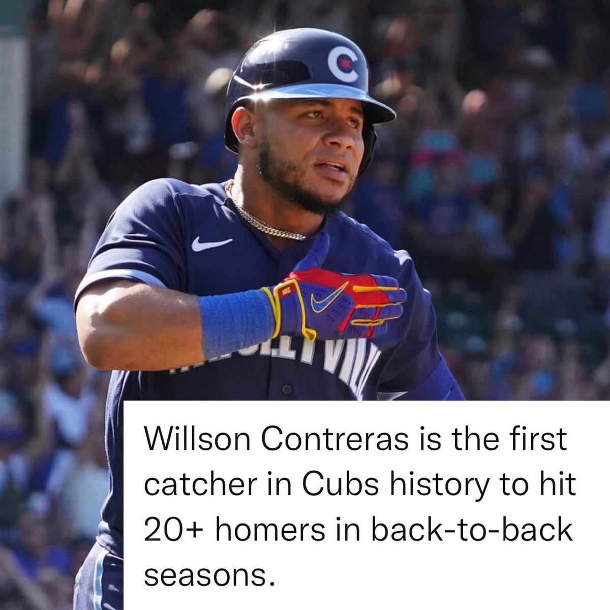 CubsZone's tweet photo. Make Willson Contreras a Cub for life 🙏🏼 https://t.co/KnRdvCV6s4