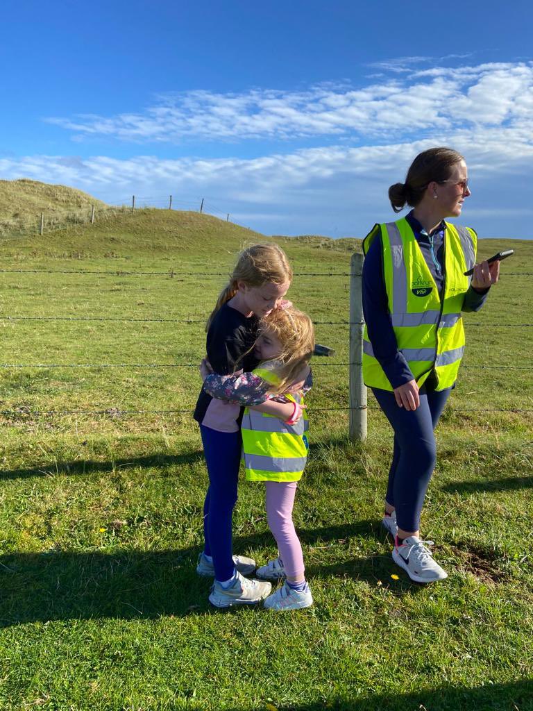 errisparkrun's tweet photo. The joy of welcoming your sister at the finish line #loveparkrun #parkrunfamily https://t.co/KdMR0jfznC