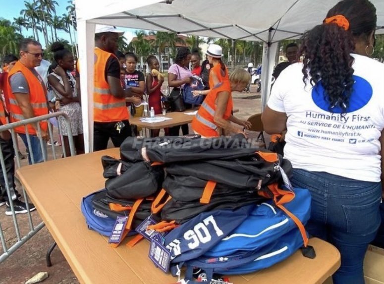 Around 450 #students provided with education resources in #FrenchGuiana by the <a href="/HF_Guyane/">Humanity First Guyane</a> team
