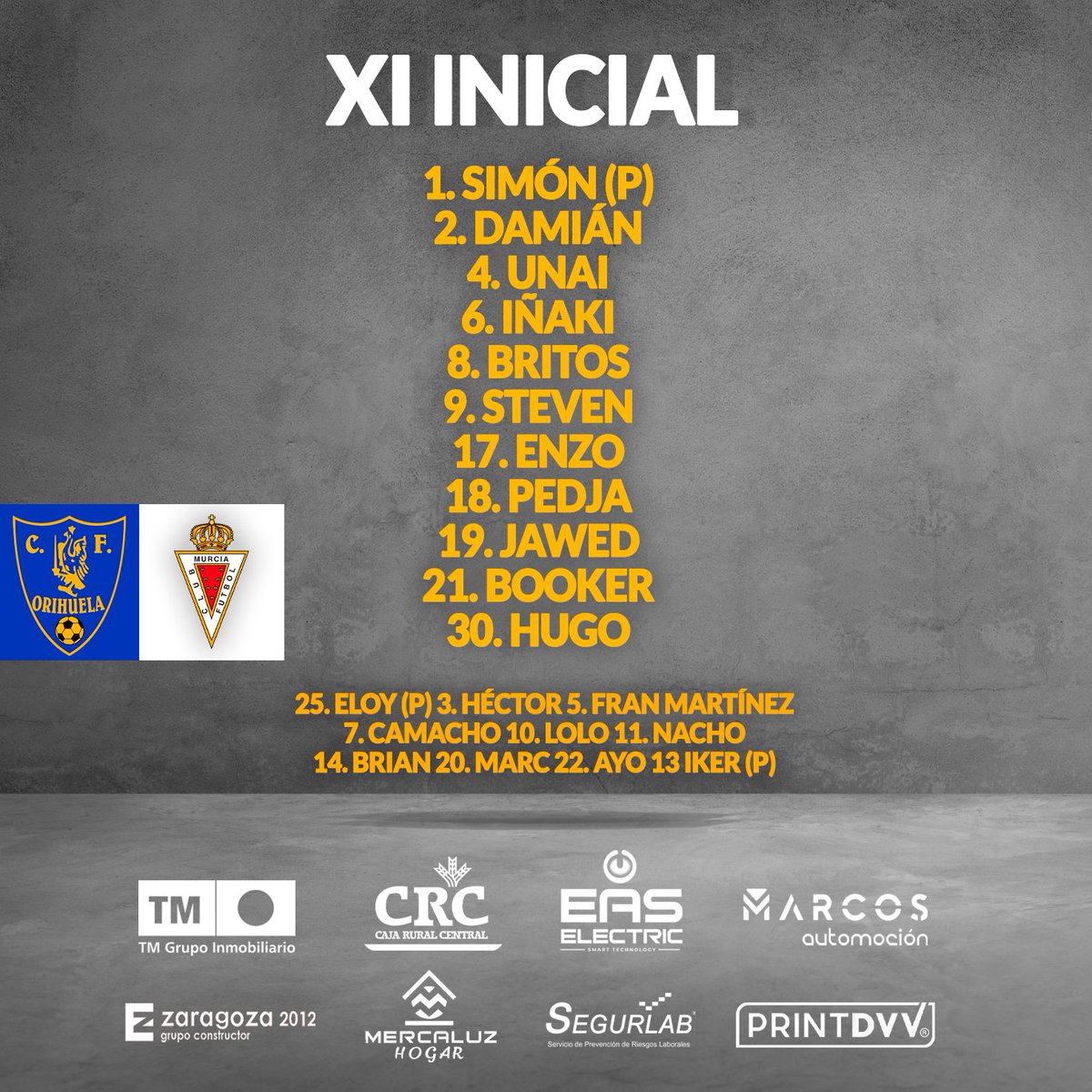 ⚔️ ¡𝐘𝐚 𝐭𝐞𝐧𝐞𝐦𝐨𝐬 𝐗𝐈 𝐢𝐧𝐢𝐜𝐢𝐚𝐥! ⚔️

𝑃𝑜𝑐𝑜 𝑚𝑒𝑛𝑜𝑠 𝑑𝑒 1 ℎ𝑜𝑟𝑎 𝑝𝑎𝑟𝑎 𝑒𝑚𝑝𝑒𝑧𝑎𝑟 𝑒𝑙 𝑝𝑎𝑟𝑡𝑖𝑑𝑜 💪

#𝐎𝐫𝐢𝐡𝐮𝐞𝐥𝐚𝐂𝐅𝐑𝐞𝐚𝐥𝐌𝐮𝐫𝐜𝐢𝐚𝐈𝐦𝐩𝐞𝐫𝐢𝐚𝐥 #𝐕𝐚𝐦𝐨𝐬𝐄𝐬𝐜𝐨𝐫𝐩𝐢𝐨𝐧𝐞𝐬  🦂