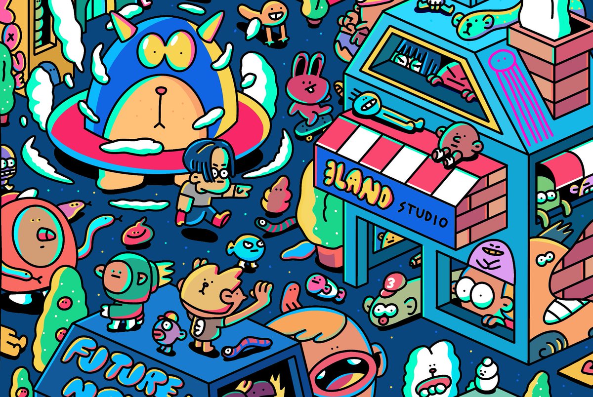 ST_McFly's tweet photo. I won’t spoil it all, but I want you to understand how many incredible things our @3LandersNFT artist @3landboy has accomplished over the years. This goes to show how bright our future is having such a talented artist like Pom behind us. So. Many. Possibilities. #AdventureIn3land https://t.co/RJr4JOFd6z
