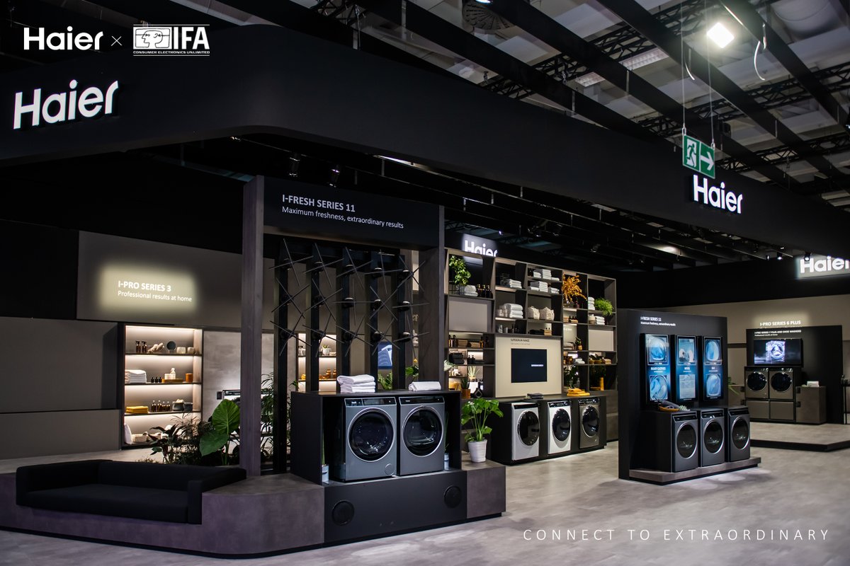 IndiaHaier's tweet photo. Two days into this year's IFA, we've welcomed a huge number of visitors. From designing products to providing smart home solution, Haier has come a long way. Witness how we reshape the boundaries of connectivity!
#Haier #IFA2022 #HaierIFA2022 #ConnectToExtraordinary https://t.co/s1DFa2py5H
