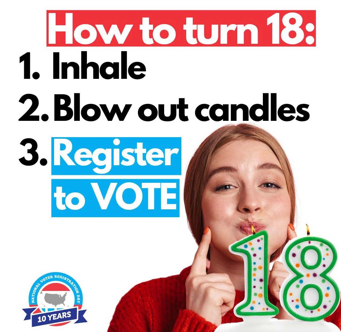 lwvshaker's tweet photo. Young people can be a powerful voice in elections.  Register to vote!  
#YourVoteMatters #YourVoteIsYourVoice #Election2022 https://t.co/jzteTsjSER