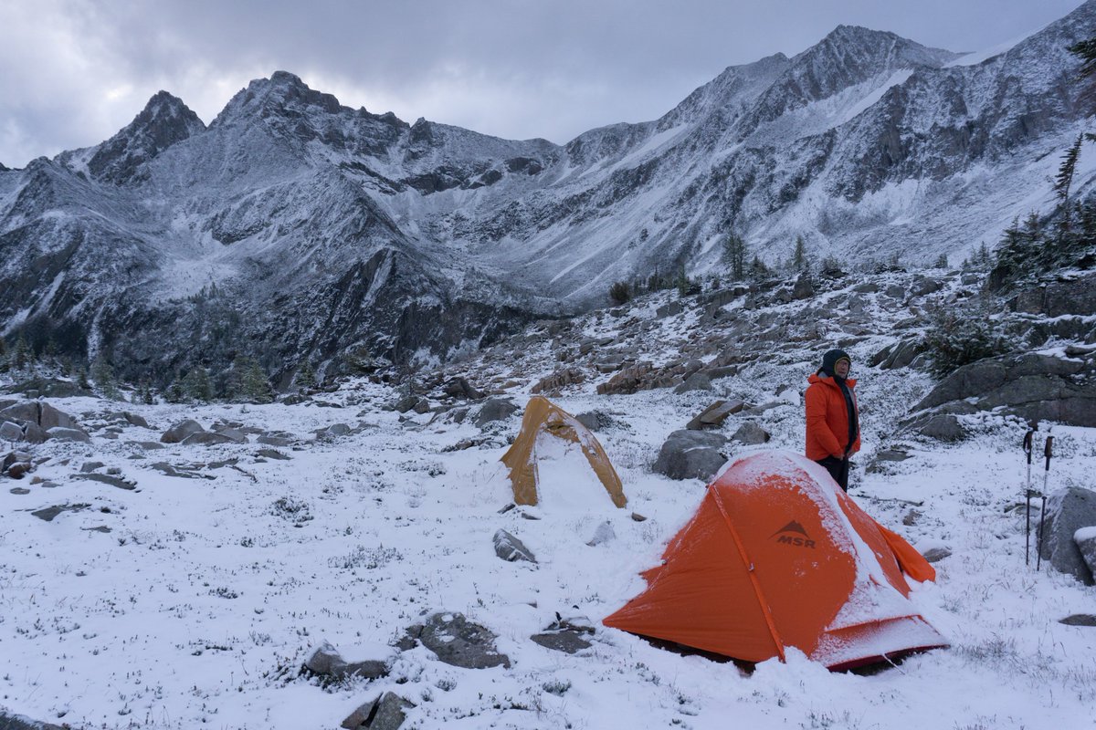 Two years ago this weekend we ventured into the Purcell range of eastern BC. The goal was to explore and climb some of the peaks in the Walsh Lakes area

Out first objective was Mt Alpha Centauri. I took this on the morning of the climb.

Alpine Start at 3:15am and then...
1/