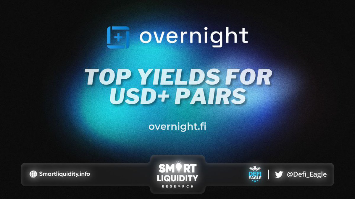 💠#DeFi protocol @Overnight_Fi introduced Top Yields via @PenroseDeFi for their stablecoin with a daily profit payout $USD+ on @DystopiaSwap. 💠They are: 🔹TETU/USD+ 🔹stMATIC/USD+ 🔹USD+/CLAM 🔹USD+/MATIC 🔹USD+/USDC 🔽INFO overnight.fi