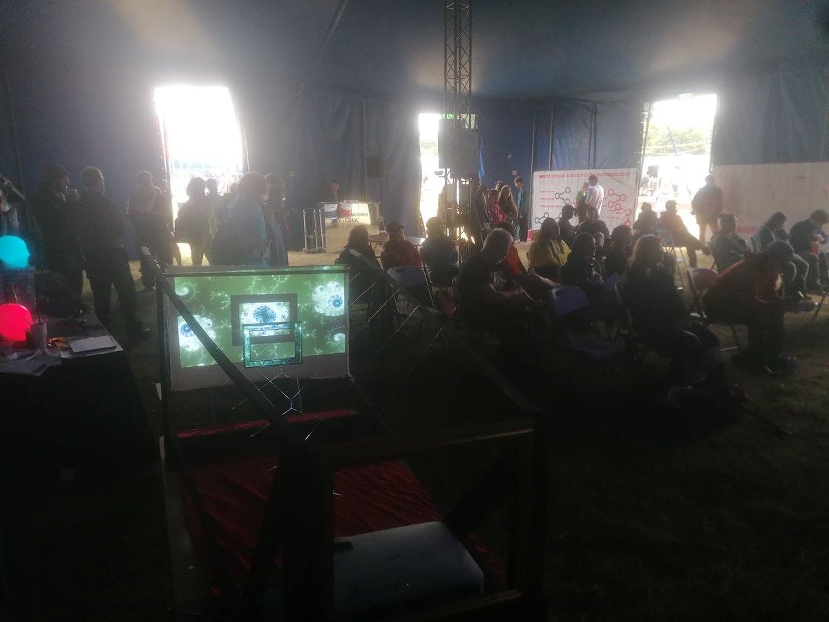 MobSpider's tweet photo. Finishing up in Mindfield at 6pm, come visit me tomorrow if you are at Electric Picnic! https://t.co/t2EnwCmaTK