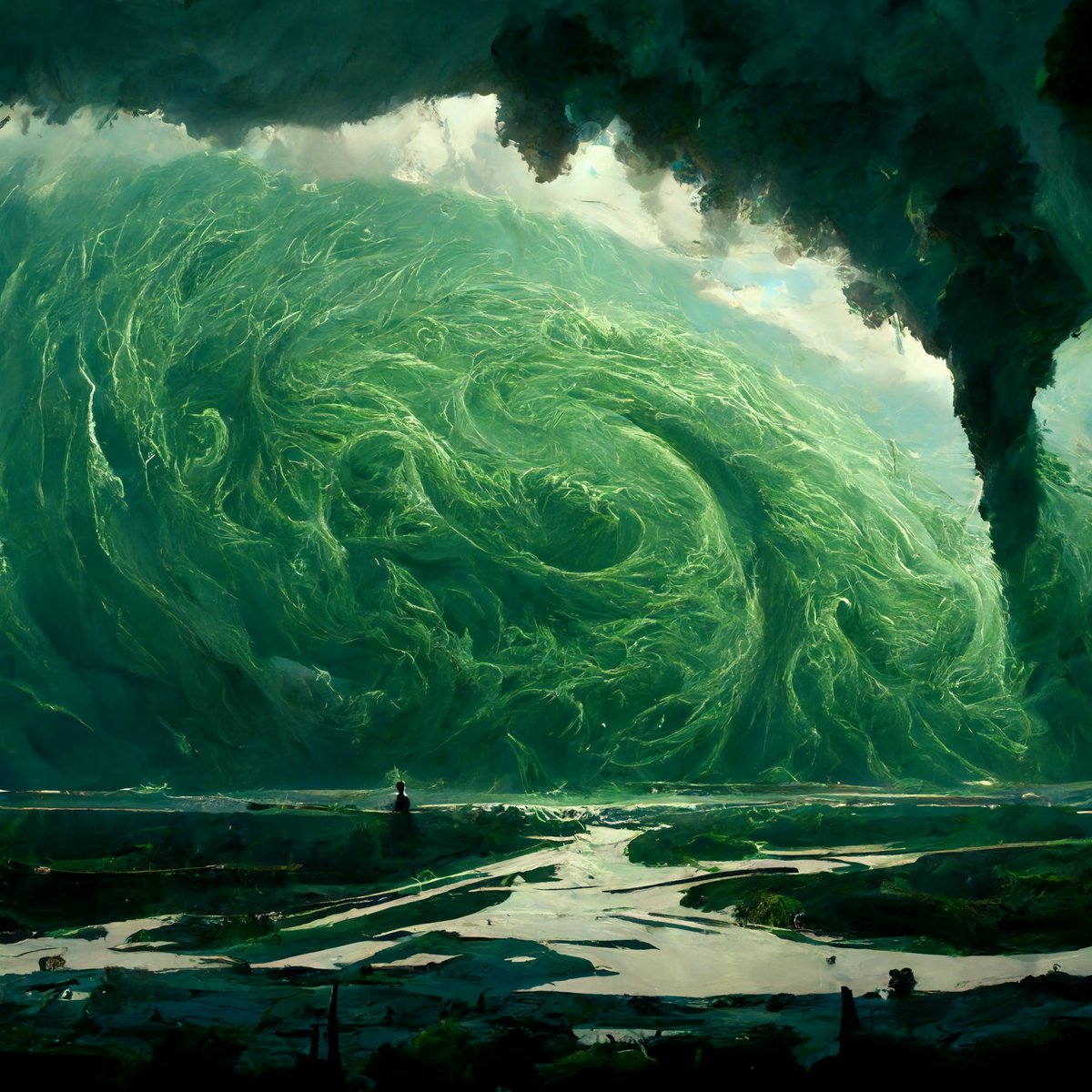 Story_Tools's tweet photo. For our authors out there –
Green Tempest aesthetics to think about while you write that scene.
🟩🌪
#AuthorToolbox #WritingCommunity #StoryTools
#AIart #storms #midjourney #adventure https://t.co/xvII0rC3eC